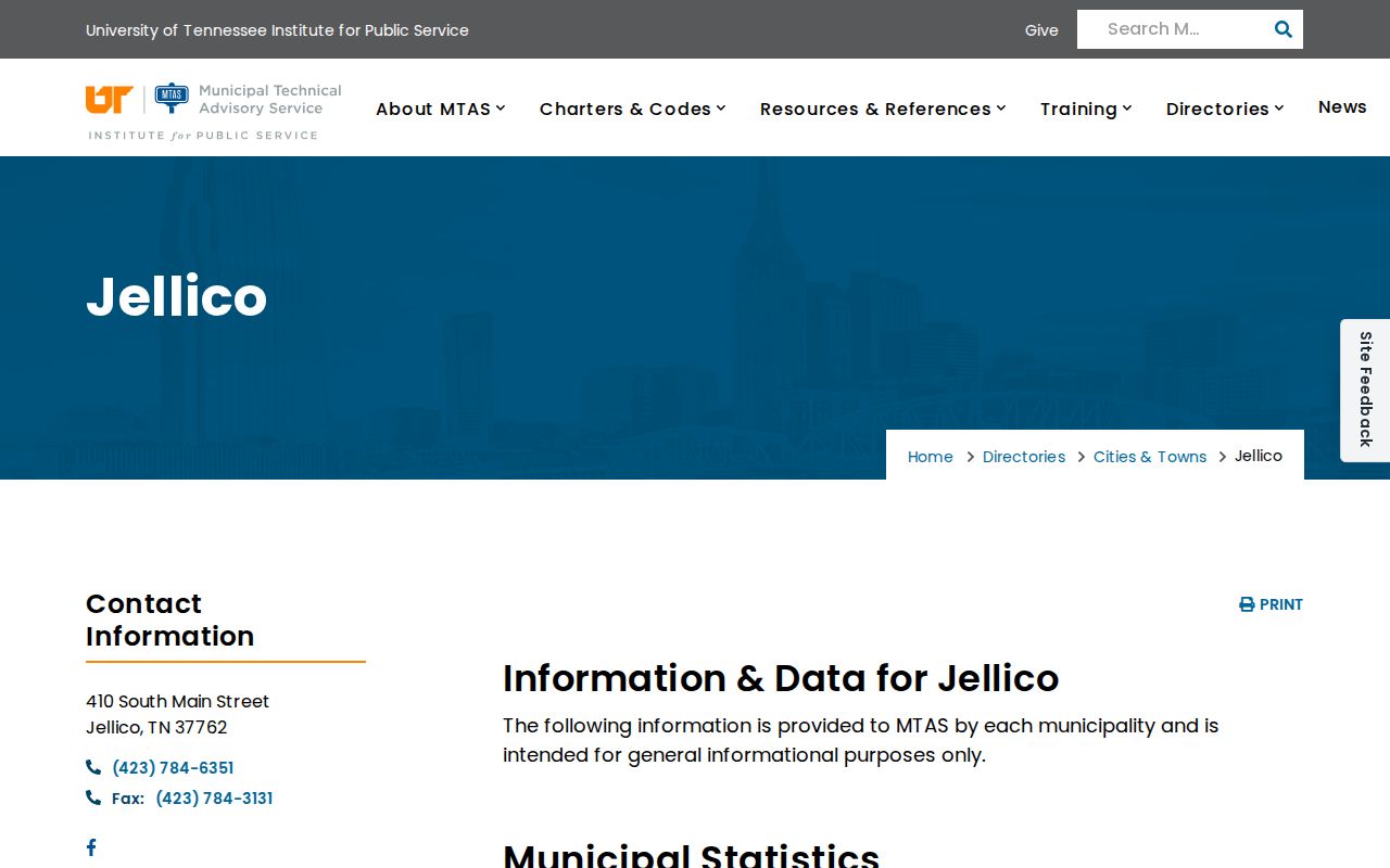 Campbell County Jellico warrants source: municipal court and city code profile
