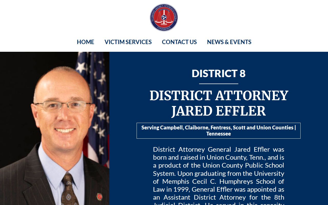 Campbell County warrant information boundary: official 8th Judicial District office page